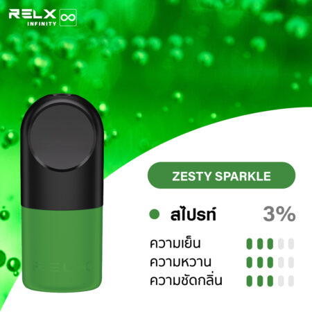 RELX INFINITY SINGLE POD ZESTY SPARKLE